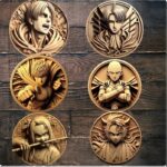 Paquete de diseños de grabado láser de anime para personalizar tus proyectos creativos - Imagen 7