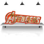 Logotipo Marvel - Diseño Multicapa para Corte Láser CNC Personalizado y Creativo