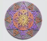 Mandala Estrella Cortado a Láser para Decoración y Manualidades - Diseño Personalizado - Imagen 2