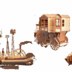 Patrones Steampunk para Corte Láser – Diseños Decorativos Únicos para CNC