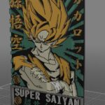 Corte Láser Super Saiyan: Diseños Personalizados para Decoración y Regalos únicos