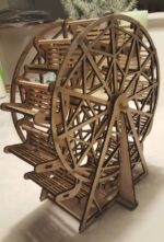 Carrusel Infantil Clásico - Diseño Decorativo para Corte Láser Personalizado y Creativo