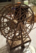 Carrusel Infantil Clásico - Diseño Decorativo para Corte Láser Personalizado y Creativo - Imagen 5