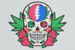 Vector de Calavera Grateful Dead para Corte Láser - Diseño Editable y Único