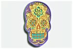 Calavera Grateful Dead en Corte Láser - Decoración Personalizada y Creativa para Eventos - Imagen 4