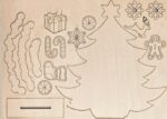Árbol de Navidad DIY para Corte Láser - Kit Creativo para Decoración Personalizada - Imagen 3
