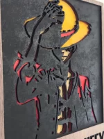 Corte láser personalizado de Monkey D. Luffy para decoración y regalos únicos - Imagen 2