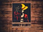 Corte láser personalizado de Monkey D. Luffy para decoración y regalos únicos - Imagen 3