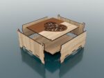 Caja Decorativa de Madera Cortada con Láser – Archivos SVG para Cortes Precisos y Creativos - Imagen 3