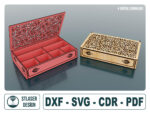 Archivos SVG para Caja de Joyería y Regalo - Corte Láser Vectorial de Madera