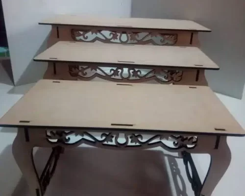 Mesa Candy Bar – Diseño Personalizado en 3 Tamaños para Corte Láser CNC