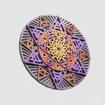 Mandala Estrella Cortado a Láser para Decoración y Manualidades - Diseño Personalizado - Imagen 5