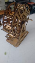 Diseño de Carrusel para Corte Láser CNC - Plantilla Personalizada y Única