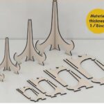 Soporte para Bowl - Stand para Exhibición Cortado a Láser (CNC) Personalizable