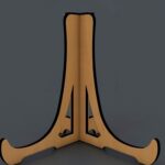 Soporte para Fotos 6 mm - Exhibidor para Corte Láser CNC, Ideal para Decoración y Eventos