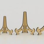 Soporte para Fotos de 18 Pulgadas - Display CNC de Corte Láser Personalizado