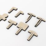 Archivo Digital de Corte Láser para Pins Honeycomb y Bandeja de Migas - Soporte de Materiales