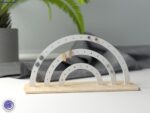 Soporte para Pendientes Arcoíris - Archivos para Corte Láser - SVG, AI, DXF - Exhibición de Joyería