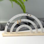 Soporte para Pendientes Arcoíris - Archivos para Corte Láser - SVG, AI, DXF - Exhibición de Joyería