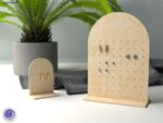 Soporte de Exhibición para Pendientes Arch - Archivos láser cortados SVG AI DXF - Exhibidor de Joyería - Imagen 2