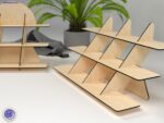 Archivo Digital de Soporte Expositor - Diseños CNC Ai SVG EPS - Archivos para Cortes Láser en Madera - Imagen 3