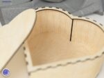 Archivo Digital de Caja de Joyería en Forma de Corazón de Madera - Modelo para Corte Láser CNC SVG Ai EPS - Imagen 3