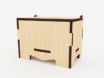 Caja Multiusos de Madera Corte Láser - 3 Tamaños, Archivos Vectoriales para Corte en Madera - Imagen 4