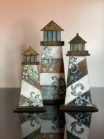 Lighthouse Trio SVG para corte láser Glowforge - Archivos digitales para 1/8" y 1/4" - Imagen 6