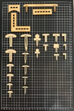 Pack de Pines Glowforge - Herramientas de Alineación y Sostén - Archivos Digitales para Corte Láser - Imagen 8