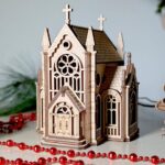 Plantilla SVG de corte láser para decoración de Pascua en madera contrachapada para iglesias - Imagen 4