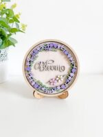 Archivo SVG para Corte Láser: Set de 5 Decoraciones de Flores de Lavanda para Estantes Primavera - Imagen 8