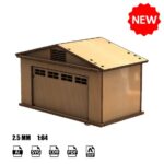 Diseño Vectorial para Corte Láser de Llave de Garaje 2.5 MM - Archivo Digital Profesional - Imagen 2