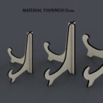 Soporte para Fotos – Caballete de Madera para Corte Láser CNC Personalizable