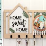 Letrero "Bienvenido a Casa" SVG para Corte Láser - Archivo Digital para Glowforge - Platypus Designs