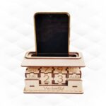 Organizador de Calendario de Escritorio Cortado con Láser - Plantillas SVG/DXF para Regalos y Decoración - Imagen 6