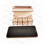 Organizador de Calendario de Escritorio Cortado con Láser - Plantillas SVG/DXF para Regalos y Decoración - Imagen 3