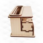 Organizador de Calendario de Escritorio Cortado con Láser - Plantillas SVG/DXF para Regalos y Decoración - Imagen 9