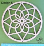 Atrapasueños para corte láser: 16 diseños en SVG, AI, CDR, DXF - Descarga instantánea - Imagen 9