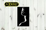 Siluetas de Mujer para Arte de Pared - Pack de 10 Archivos para Corte Láser y CNC (dxf, dwg, ai, cdr, svg) - Imagen 3