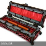 Estuche para bolígrafo A0101 - Archivos de corte láser SVG, PDF y DXF para descargar