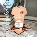 Archivo SVG de Señal de Béisbol - Diseño Digital para Corte Láser - Decoración de Softball y Béisbol