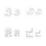 Pack de 29 Archivos SVG y DXF de Dinosaurios y Dragones para Corte Láser y Lámparas LED - Imagen 7
