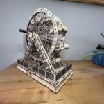 SVG Digital para Noria Cortada a Láser - Modelo para Carnaval y Feria para Glowforge y Cortadoras Láser