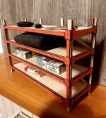 Estante de mesa láser para objetos cotidianos - Archivos SVG, CDR, PDF, DXF para 3mm - Imagen 6