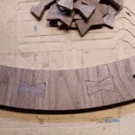 Plantilla CNC Luna LED 3D - Archivo Vectric para Lámpara de Pared Lunar y Arte en Madera - Imagen 8