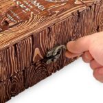 Caja de Madera para Whisky - Archivos de Corte Láser PDF/SVG/DXF, 3mm a 5mm, Diseño Personalizable - Imagen 10