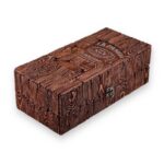 Caja de Madera para Whisky - Archivos de Corte Láser PDF/SVG/DXF, 3mm a 5mm, Diseño Personalizable - Imagen 6