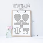 SVG archivo láser de Globo de Aire Caliente para Corte y Grabado Personalizado - Imagen 2