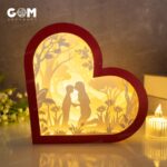 Pack 3 Linternas Corazón 3D para Cricut - Proyectos DIY Día de la Familia, Padre y Madre - Imagen 9