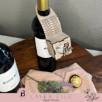 Plantilla de corte láser para caja de vino personalizable - Manualidades creativas y originales
